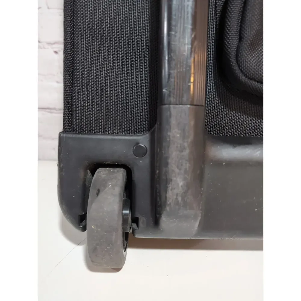 Briggs & Riley Baseline 22.5” Carry On Rolling Luggage 2 Wheel Black Ballistic - Picture 13 of 16